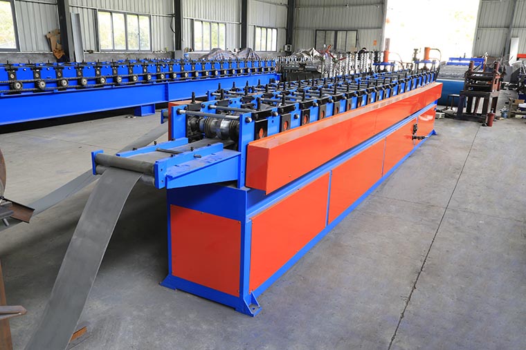 Dual Door Rail Roll Forming Machine