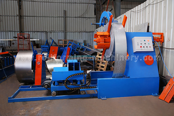 AUTO Change Size C Purlin Roll Forming Machine For Chicken Coop 