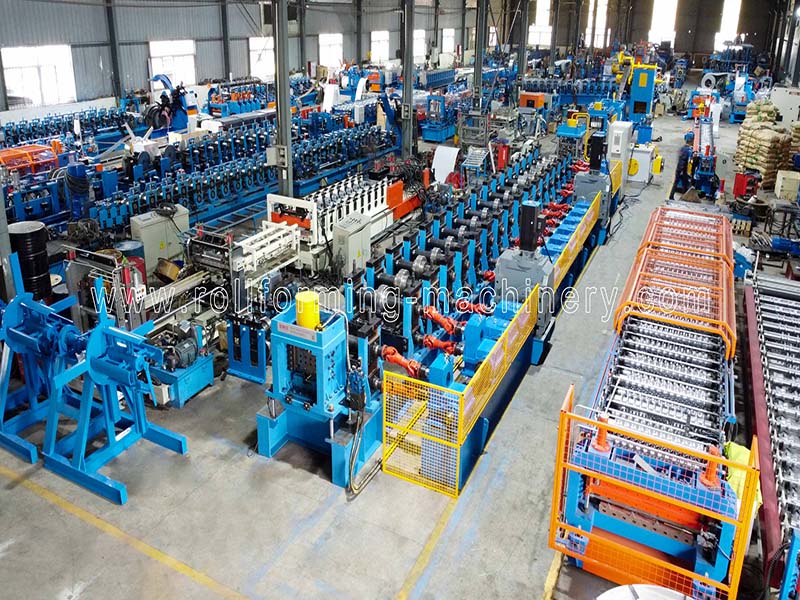 Grain Bins 8mm Stiffners Roll Forming Machine